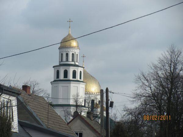 Cerkiew prawoslawna w Grodku na trasie Bielsk Podlaski Swisloczany.