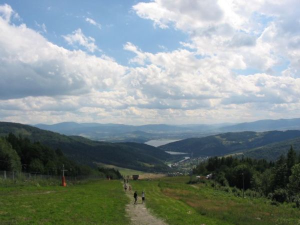 Widok z góry Żar