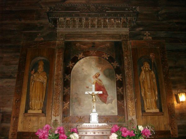 Wnetrze kaplicy pw. sw. Karola Boremeusza