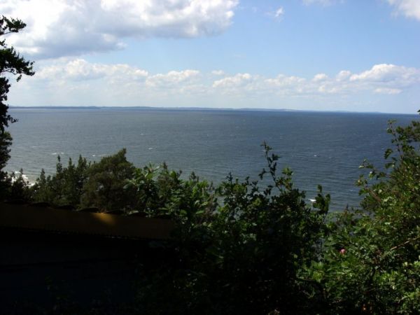 Panorama morza z Kawczej Góry.