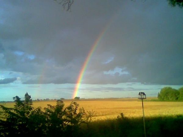 Tęcza nad Równiną