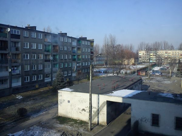 Sosnowiec-Niwka. Ulica Zagłębiowska.