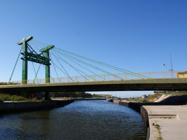 Nowy most,  Dźwirzyno - wrzesień 2011