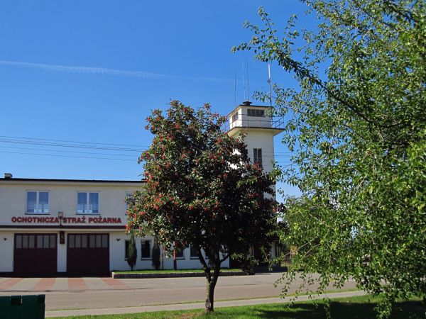 Centrum handlowe i zarazem centrum miasta przy drodze krajowej nr 22 (Gorzów - Elbląg).