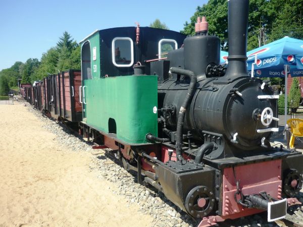 Bogate i różnorodne Muzeum Kolei Wąskotorowej . Jedyna na ziemiach polskich o rozstawie szyn tylko 60 cm.