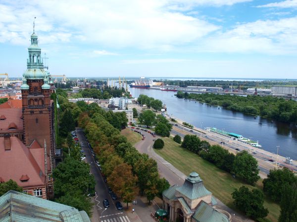 Szczecin - Widok z góry