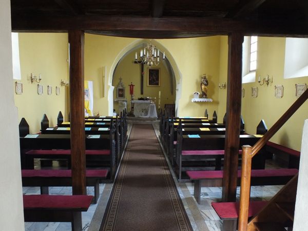 Wnętrze kościoła św. Michała Archanioła