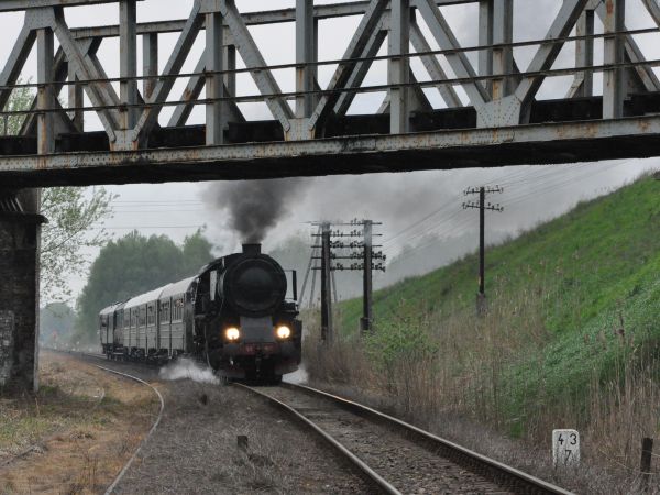 Wolsztyn, Pociąg turystyczny z zabytkowym parowozem.