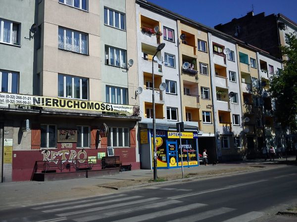 Sosnowiec-Ulica Kościelna.
