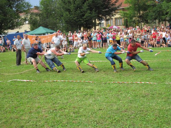 TURNIEJ WSI Gminy Wojaszówka 10 sierpnia 2014 r.Łączki Jagielońskie.