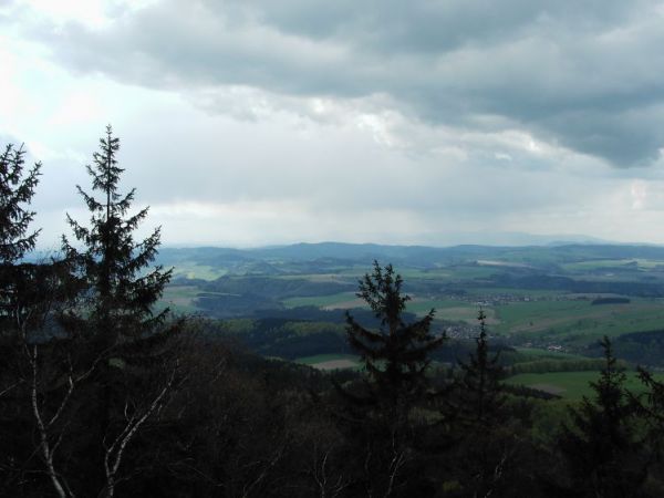 Tak wygląda okolica z wysokości Będnych Skał.