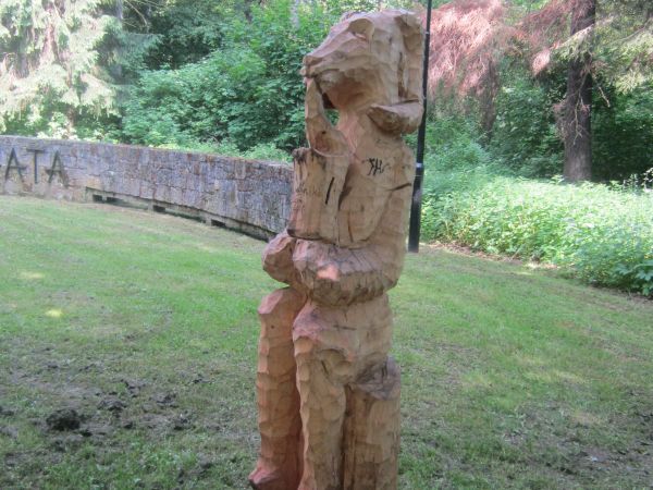 Rzeźba w Parku Zdrojowym