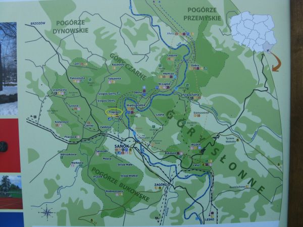 i ponownie ogromna pomoc dla przejezdnych, turystów - jesteśmy na terenie gminy Sanok a tu poważnie "te sprawy" się traktuje !