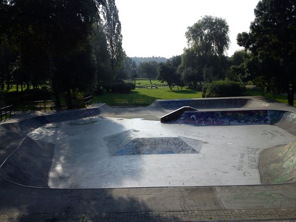 Sosnowiec-Zagórze. Skatepark .