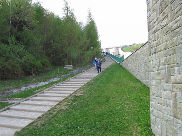 Trochę trzeba iść po schodach.