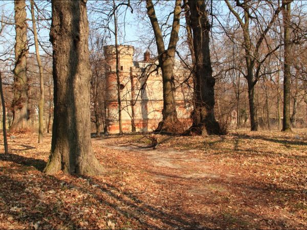 Pałacyk z początku XIX wieku  projektu architekta Chrystiana Piotra Aignera. Należał do Terleckich a następnie do Drohojowskich . Wokół niego duży , zdziczały p