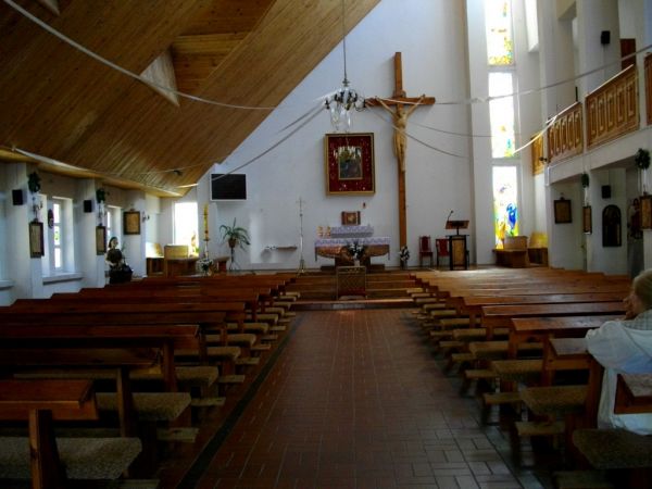 Wnętrze kościoła w Dźwirzynie
Jolanta Stolarska