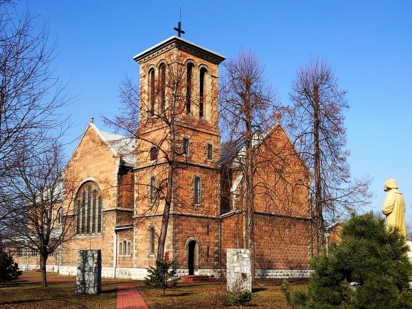 Czeladź. Kościół w dzielnicy Piaski