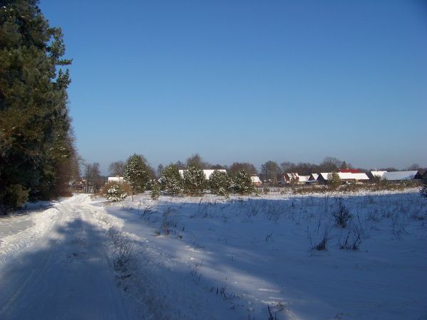 Panorama zimą