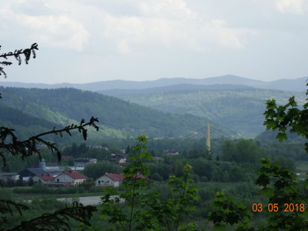 Widok na Zembrzyce