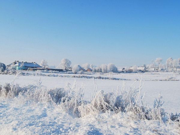 Ramoty-widok zimowy.