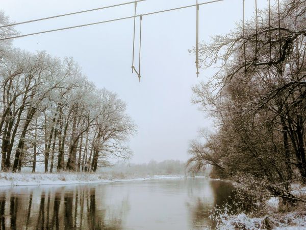 Zimowa panorama Baryczy.