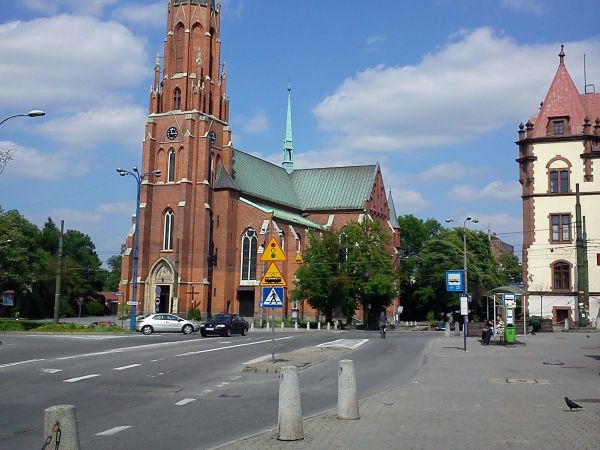 Mysłowice-Kościół Najświętrzego Serca Pana Jezusa z 1892 r.