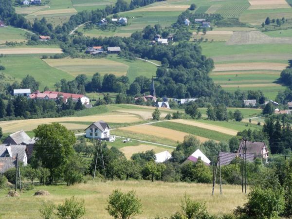 Widok z Cisowego Dziołu