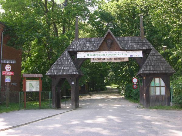 Brama, Białowieski Park Narodowy