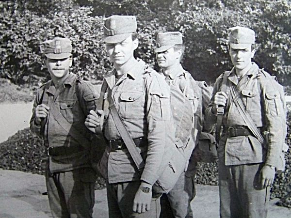 Zdjęcie zrobione w Cedyni w latach 1985-86 jako żołnierz ochrony pogranicza