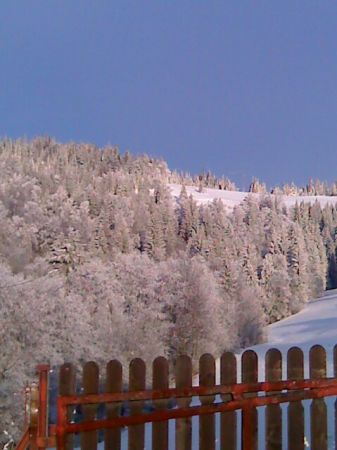 Zima 2010  widok w strone  Rdzawki