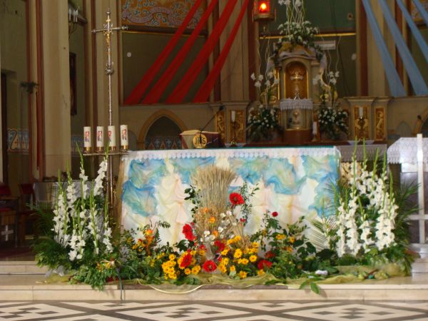 Wystrój Kościoła - dożynki