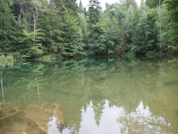 Kolorowe Jeziorka w Rudawach Janowickich (Jeziorko Niebieskie)