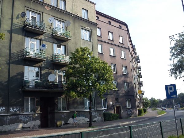 Sosnowiec-Ulica Ignacego Mościckiego.