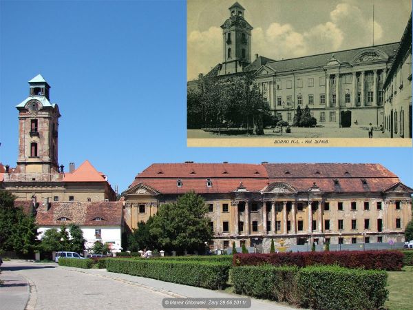 Żary zamek wczoraj i dziś