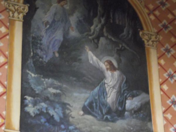 polichromia Włodzimierza Lisowskiego z 1932 roku, malarz był z Sanoka.