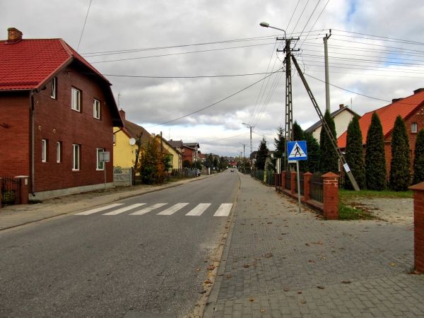 Ulica Główna - kierunek stacja PKP