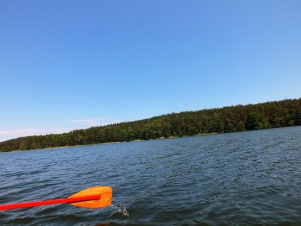 Jezioro Sosno, 600 m od Leśnego Siedliska