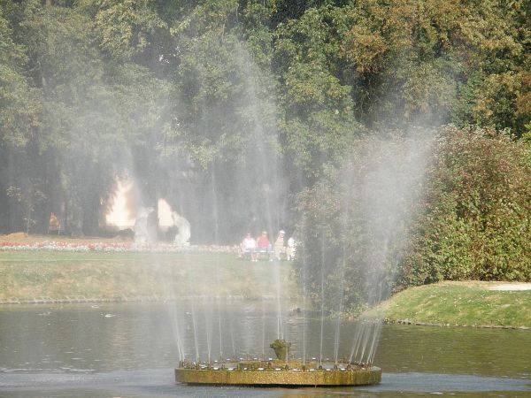 Nałęczów - fontanna w Parku Zdrojowym