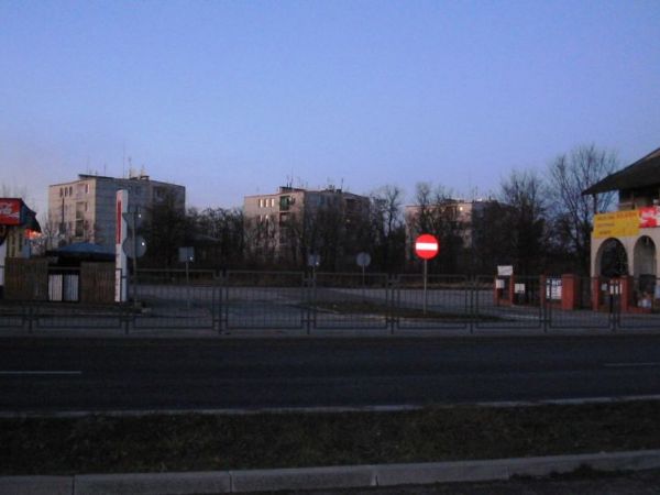 Widok bloków Osiedla Wojskowego w Zegrzu Południowym. 26.03.2009 r.