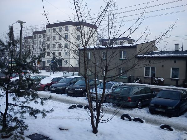 Sosnowiec-Niwka. Ulica Konstytucji.