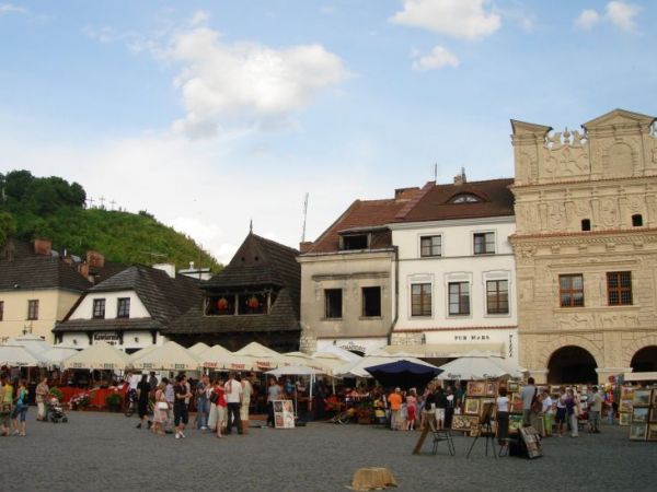 Rynek w sobotnie popoludnie.