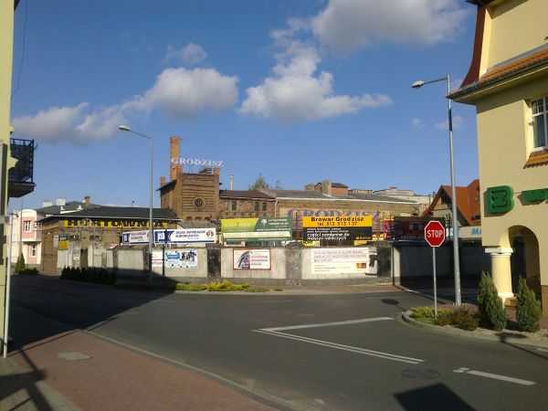 Browar z 1982 - widziany z ul. 3 Maja