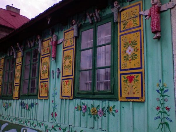 Ruchoma szopka-Chata Aniolow