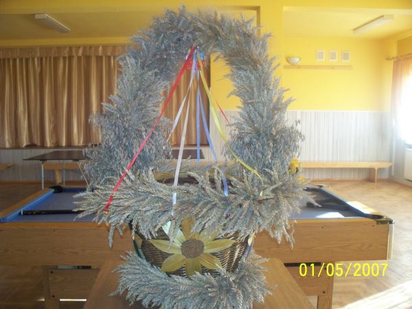 Dożynkowe prace....