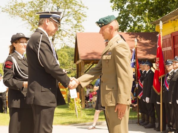 OSP Domacyno nadanie Sztandaru i odznaczeń