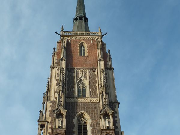 Południowa wieża katedry wrocławskiej