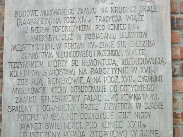 Ruiny Zamku w Rabsztynie k/Olkusza