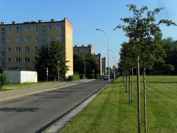 Bloki przy ulicy Szumana