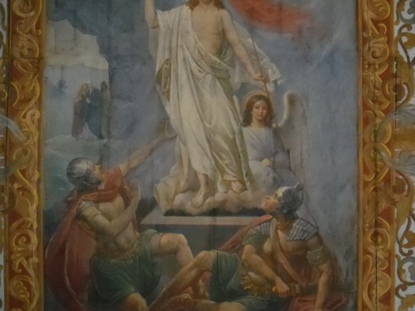 Malowidło na suficie.